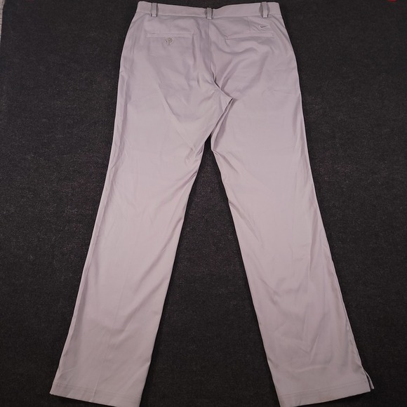 Nike Golf‎ Dri Fit Pants Mens 34x34 Light Gray Performance Stretch - Picture 11 of 13